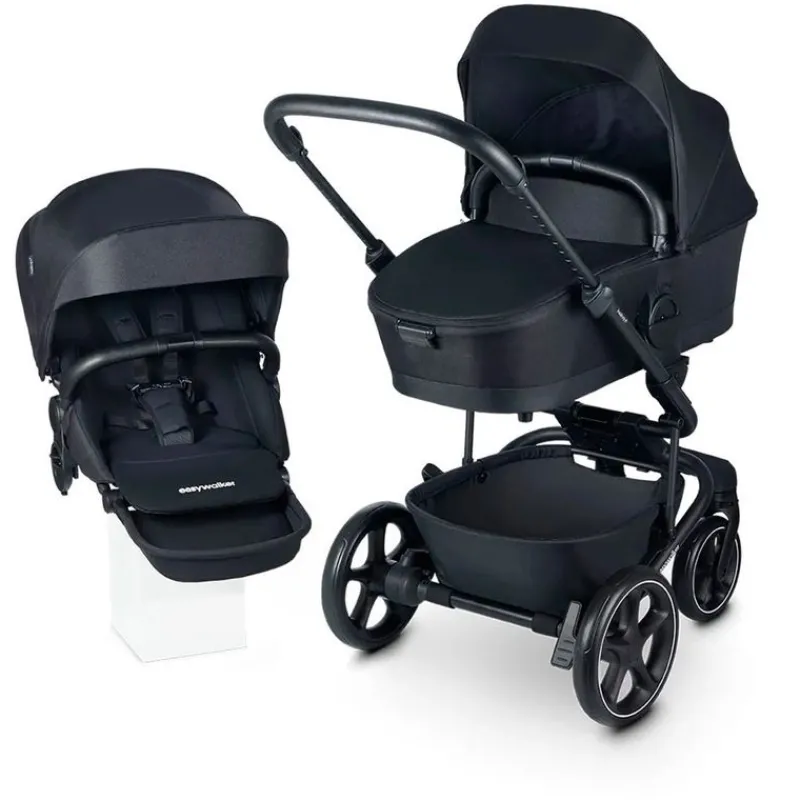 EASY WALKER Cochecitos De 2 Piezas-Cochecito 2 piezas Harvey 5 capazo Mid Black