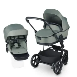 Cochecito 2 piezas Harvey 5 capazo Agave Green*EASY WALKER Best