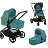 BE COOL Cochecitos De 2 Piezas-Cochecito 2 piezas Kombo BeTeal