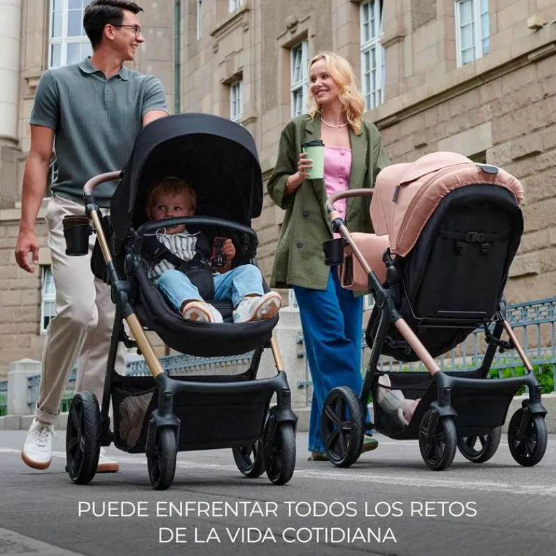 KINDERKRAFT Cochecitos De 3 Piezas-Cochecito 3 piezas Moov 2 Black