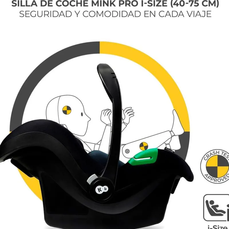 KINDERKRAFT Cochecitos De 3 Piezas-Cochecito 3 piezas Moov 2 Grey
