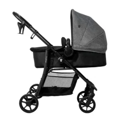 ASALVO Cochecitos De 3 Piezas-Cochecito 3 piezas Porto Antracita