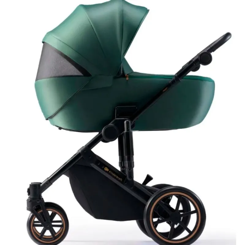 KINDERKRAFT Cochecitos De 3 Piezas-Cochecito 3 piezas Prime 2 Isize Green