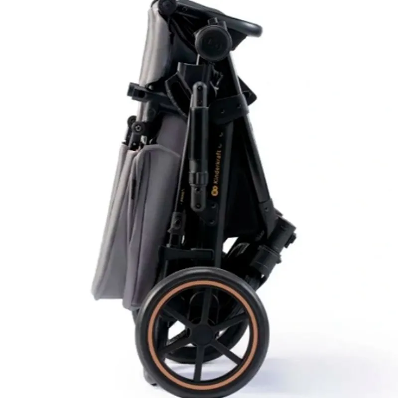 KINDERKRAFT Cochecitos De 3 Piezas-Cochecito 3 piezas Prime 2 Isize Grey