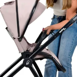 ASALVO Cochecitos De 2 Piezas-Cochecito 2 piezas Rodas Beige