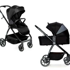 Cochecito 2 piezas Rodas Negro*ASALVO Discount