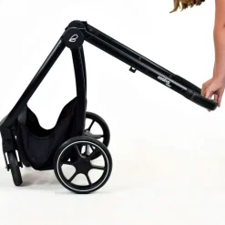 Cochecito 2 piezas Rodas Negro*ASALVO Discount