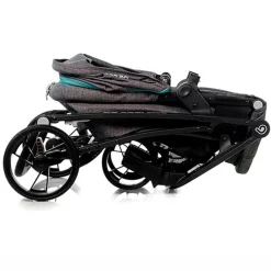 BE COOL Cochecitos De 2 Piezas-Cochecito 2 piezas Slide Flex be Solid Aquamarine