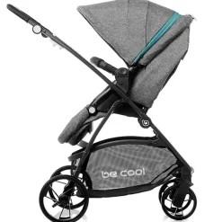 Cochecito 2 piezas Slide Flex be Solid Black*BE COOL Clearance