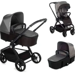 BE COOL Cochecitos De 2 Piezas-Cochecito 2 piezas Stratos Be Frack Grey