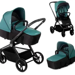 Cochecito 2 piezas Stratos Be Teal Verde*BE COOL Outlet