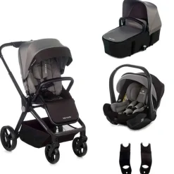 Cochecito 3 piezas Stratos Be Frack Grey*BE COOL Hot