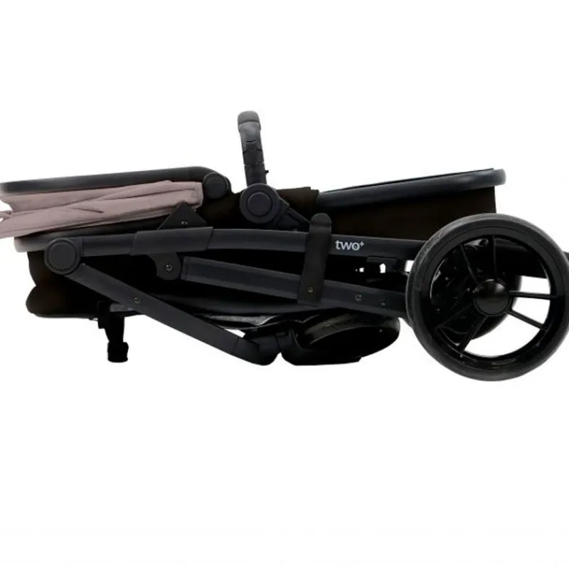 ASALVO Cochecitos De 3 Piezas-Cochecito 3 piezas Two+ 2 Gris