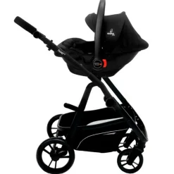 Cochecito 3 piezas Two+ 2 Negro*ASALVO Online
