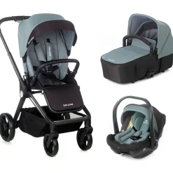 Cochecito tres piezas Stratos Verde*BE COOL