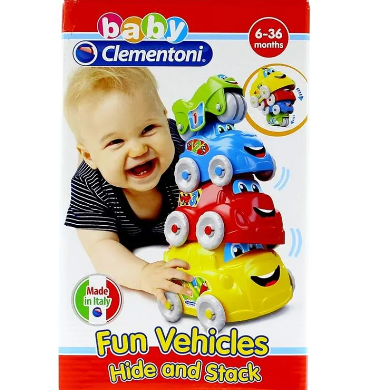 CLEMENTONI Primera Infancia Y Preescolar-Coches Apilables
