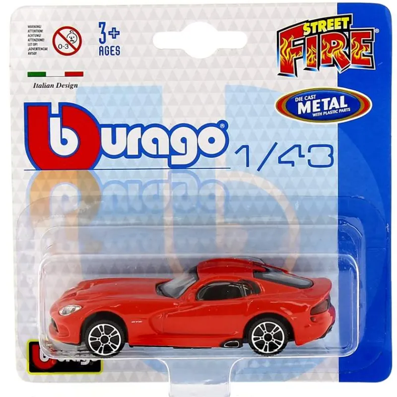 Coches Miniaturas Street Fire 1:43 Escala Surtidos*BURAGO Clearance