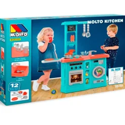 MOLTO Juegos Y Juguetes De Imitación-Cocina con Planchador Azul
