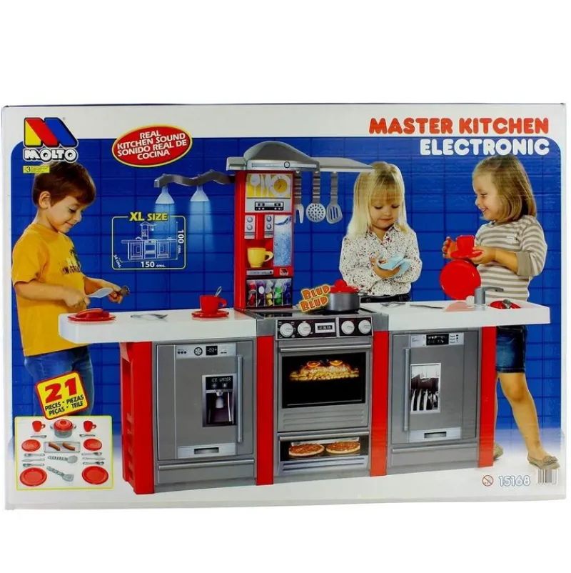 Cocina Electrónica 3 Módulos y Luces*MOLTO Sale