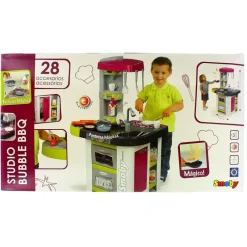 SMOBY Juegos Y Juguetes De Imitación-Cocina Studio Bubble con Barbacoa
