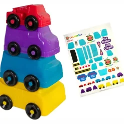 DRIM DISCOUNT Primera Infancia Y Preescolar-Cocomelon Coches Apilables