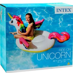 INTEX Aire Libre-Colchón Unicornio Hinchable