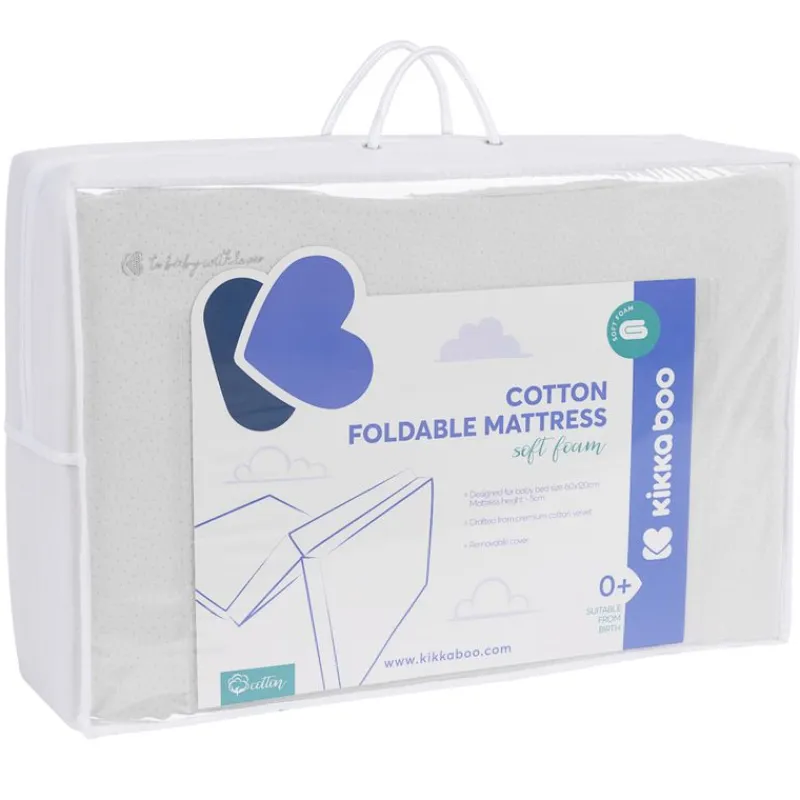 Colchon cuna 120*60 Plegable*KIKKABOO Outlet