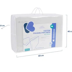 Colchon cuna 120*60 Plegable*KIKKABOO Outlet
