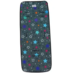 Colchoneta para silla paseo estrellas tonos rosas*VADEBEBE Sale