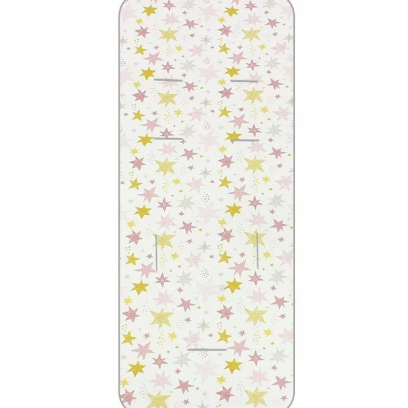 VADEBEBE Sacos Y Colchonetas-Colchoneta reversible Estrella Rosa