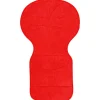 Colchoneta rizo silla paseo rojo*GARESSI Online