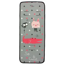 VADEBEBE Sacos Y Colchonetas-Colchoneta silla paseo Cocodrilo Rosa