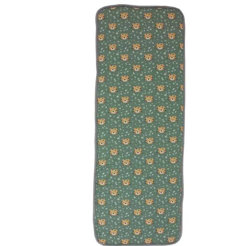 Colchoneta Visco Algodon Tigre Verde*VADEBEBE Hot