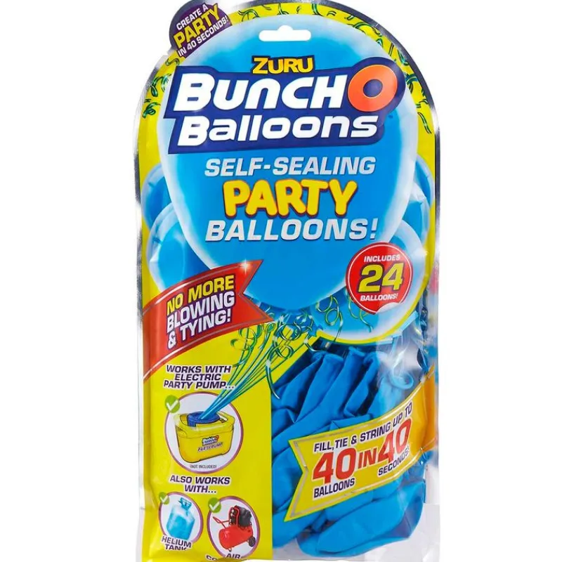 COLOR BABY Aire Libre-Color Party Ballons Pack 24 Globos Surtidos