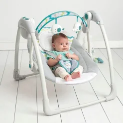 OLMITOS Columpios Para Bebés-Columpio Bebé musical Azul Hammock