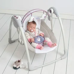 Columpio Bebé musical Rosa Hammock*OLMITOS