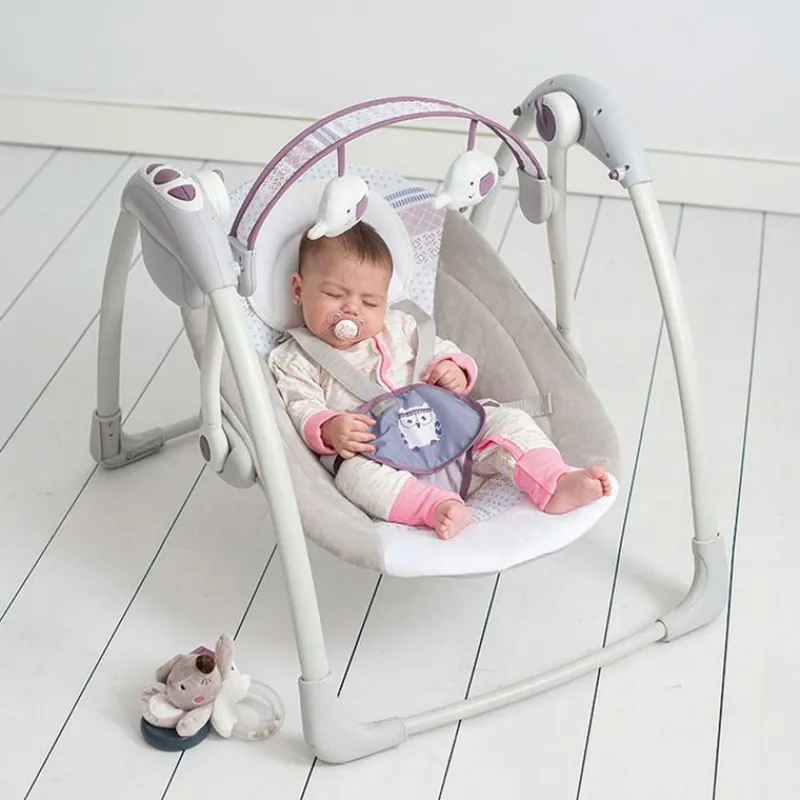 Columpio Bebé musical Rosa Hammock*OLMITOS