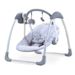 ASALVO Columpios Para Bebés-Columpio musical Hippo