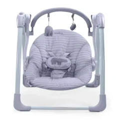 ASALVO Columpios Para Bebés-Columpio musical Hippo