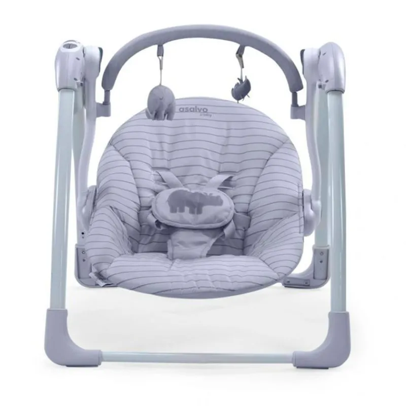 ASALVO Columpios Para Bebés-Columpio musical Hippo