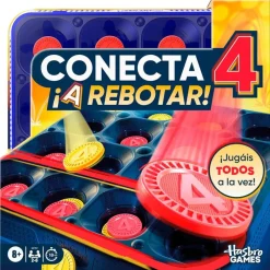 HASBRO Puzzles De 100 A 500 Piezas|Juegos De Mesa-Conecta 4 ¡A Rebotar!