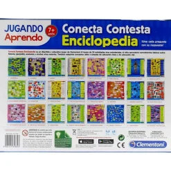 CLEMENTONI Juegos De Mesa|Juegos Y Juguetes Educativos-Conecta-Contesta Enciclopedia