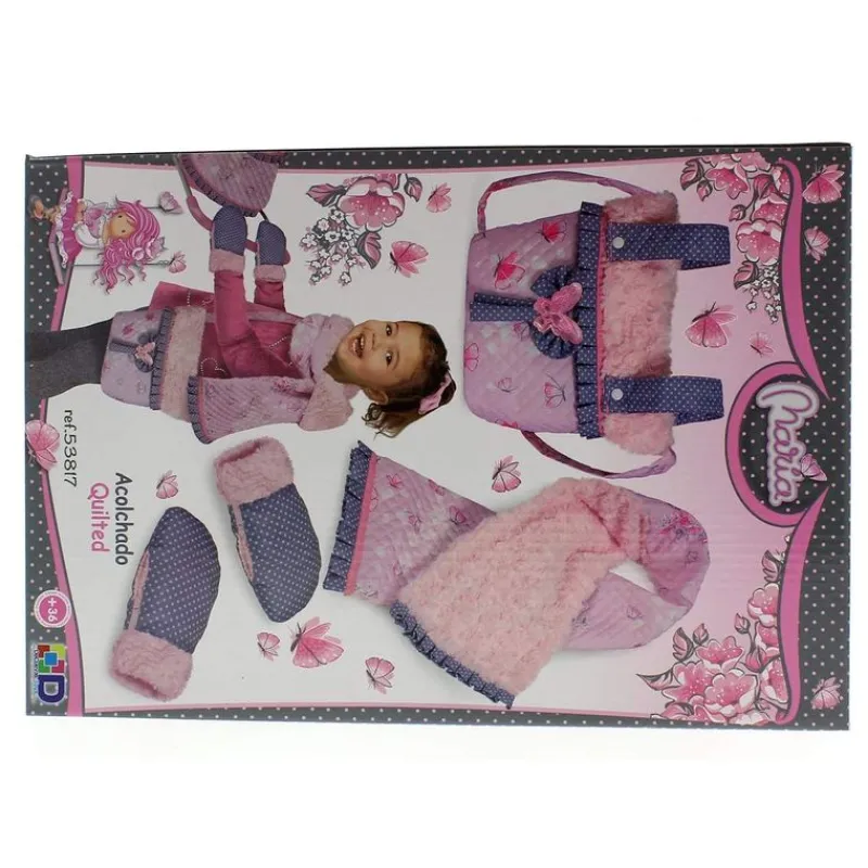 DECUEVAS Juegos Y Juguetes De Imitación|Ropa Y Complementos-Conjunto de Bolso, Bufanda y Manoplas