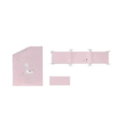 BIMBI DREAMS Ropa De Cuna-Conjunto de Cuna Funda Nórdica 60 Llama