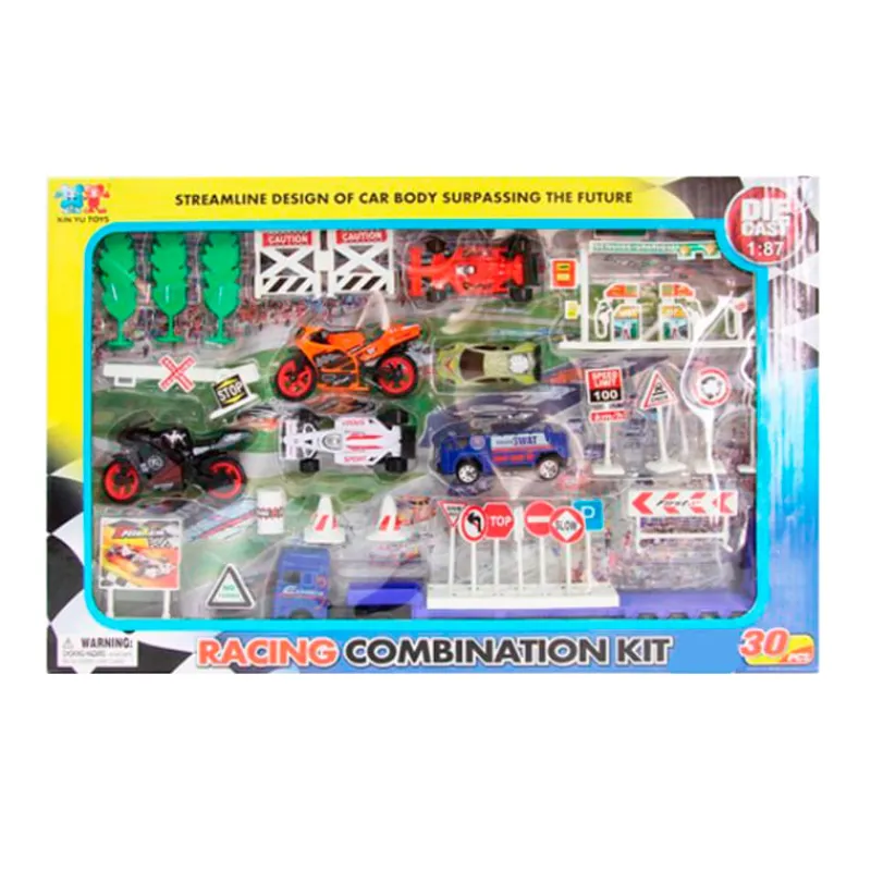 DRIM DISCOUNT Vehículos, Trenes Y Parkings-Conjunto de Vehículos Surtidos