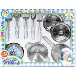 DRIM DISCOUNT Juegos Y Juguetes De Imitación-Conjunto Menaje de Cocina Infantil