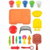 DRIM DISCOUNT Manualidades-Conjunto Plastilina Pizza Party