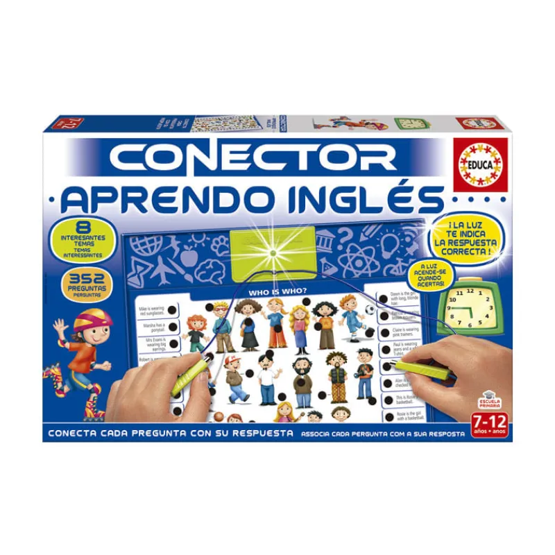 EDUCA Juegos Y Juguetes Educativos-Connector Aprendo Inglés