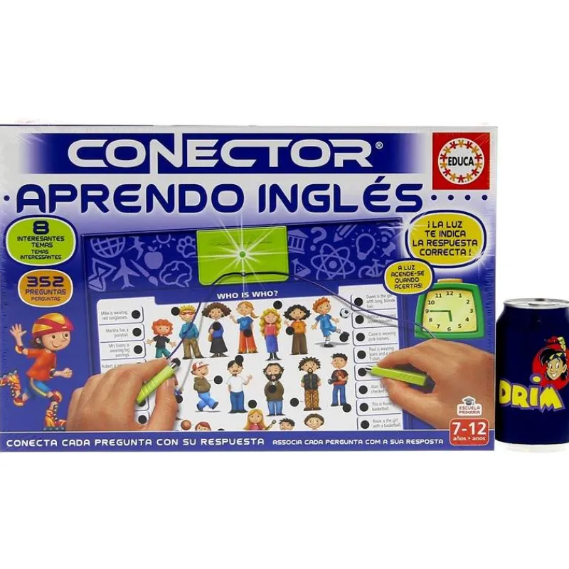 EDUCA Juegos Y Juguetes Educativos-Connector Aprendo Inglés
