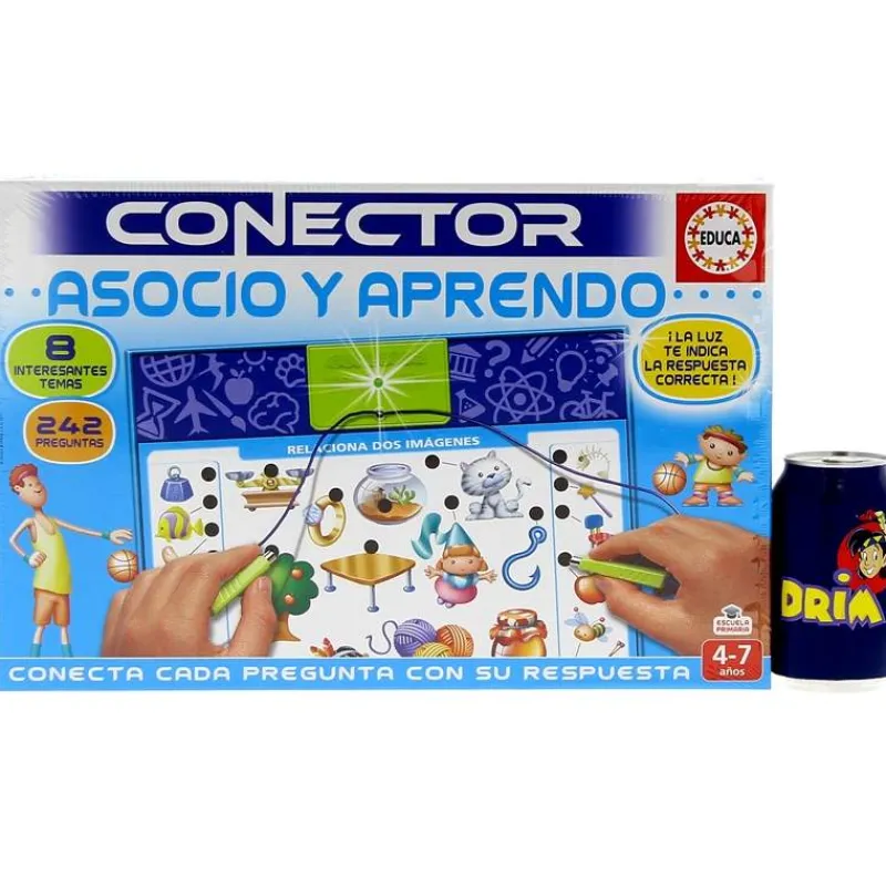EDUCA Juegos Y Juguetes Educativos-Connector Asocio y Aprendo